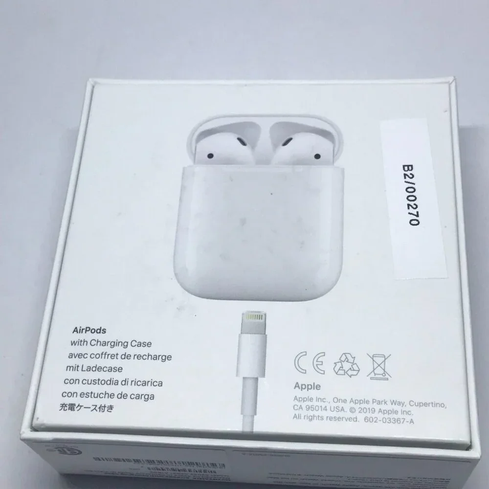 Apple AirPods 2nd Generation with Charging Case - White MV7N2AM/A